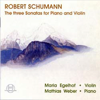 슈만 : 바이올린 소나타 1-3번 (Schumann : Violin Sonatas No.1-3)(CD) - Mathias Weber