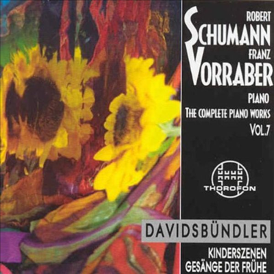 슈만 : 어린이 정경, 아침의 노래, 다비드 동맹 무곡 (Schumann : Kinderszenen Op.15, Gesange Der Fruhe Op.133, Davidsbundlertanze Op.6 (Complete Piano Works, Vol.7)(CD) - Franz Vorraber