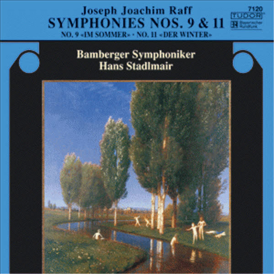 라프 : 교향곡 9번 '여름에', 11번 '겨울' (Raff : Symphony No.9 Op.208 'In summer' & No.11 Op.214 'Winter')(CD) - Hans Stadlmair
