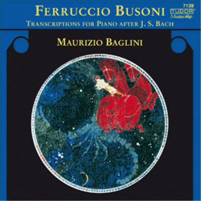 부조니-바흐 : 토카타 1, 2번, 코랄 전주곡 2, 3, 5, 8번, 샤콘느 (Busoni : Transcriptions for Piano after J.S. Bach - Toccatas Nos.1, 2, Choral Preludes BWV 615, 639, 645, 659, Chaconne BWV 1004)(CD) - M