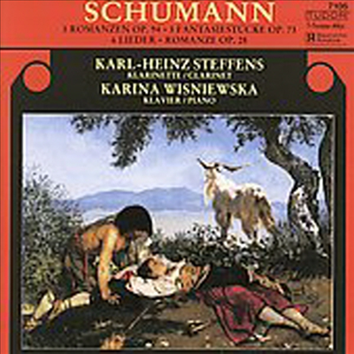 슈만 : 세 개의 로망스, 민요에 의한 다섯 개의 소곡 (Schumann : 3 Romances &amp; 5 St&amp;uuml;cke im Volkston)(CD) - Karl-Heinz Steffens