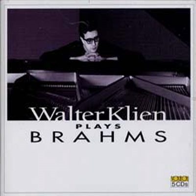 브람스 : 피아노 독주 작품집 (Brahms : Solo Piano Works - Variation And Fugue, Rhapsody, Intermezzi) (5CD) - Walter Klien