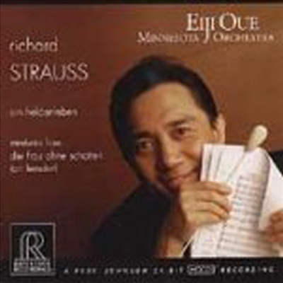 R. 슈트라우스 : 교향시 &#39;영웅의 생애&#39;, &#39;그림자가 없는 여인&#39; 간주곡 (R. Strauss : Ein Heldenleben Op.40, Interludes From Die Frau Ohne Schatten) (HDCD) - Eiji Oue