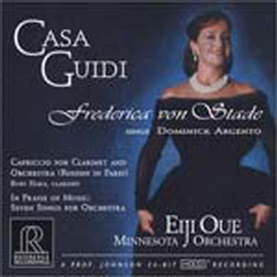 아르젠토 : 카사귀디, 클라리넷 카프리치오, 음악의 찬양 (Argento : Casa Guidi, Capriccio For Clarinet And Orchestra, In Praise Of Music) (HDCD) - Eiji Oue