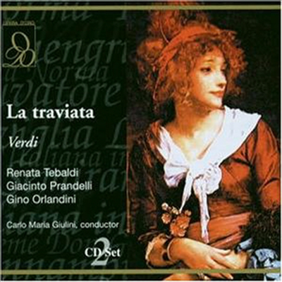 베르디 : 라 트라비아타 (Verdi : La Traviata) (2CD) - Renata Tebaldi