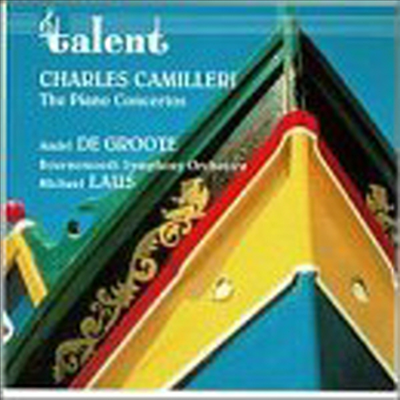 카밀레리 : 피아노 협주곡 1-3번 (Camilleri : Piano Concerto No.1-3)(CD) - Andre De Groote