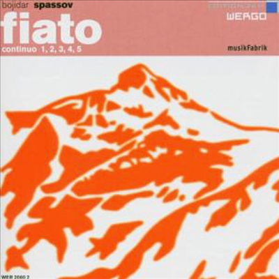 보이다르 스타소프: 피아토 콘티누오 I -V (Bojidar Spassov: Fiato Continuo I -V)(CD) - Musikfabrik