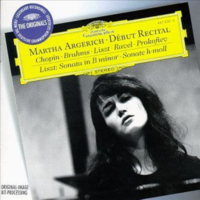 Debut Recital - 리스트: 피아노 소나타 B단조 등 (Chopin, Brahms, Prokofieff, Ravel, Liszt : Sonata For Piano)(CD) - Martha Argerich