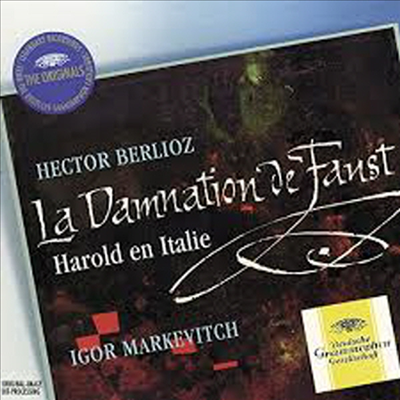 베를리오즈: 파우스트의 천벌, 이탈리아의 해롤드 (Berlioz: La damnation de Faust, Harold en Italie Op.16) (2CD) - Igor Markevitch