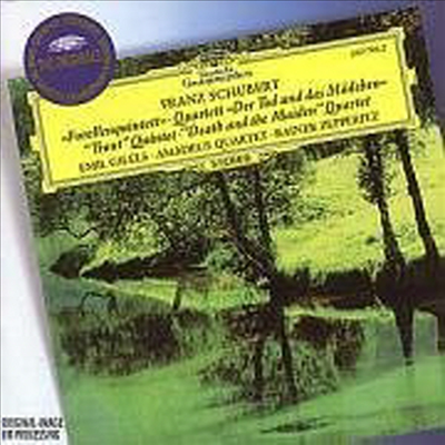 슈베르트 : 피아노 5중주 &#39;송어&#39;, 현악4중주 &#39;죽음과 소녀&#39; (Schubert : &#39;Trout&#39; Quintet in A major D.667, String Quartet No.14 in D minor D.810 &#39;Death and the Maiden&#39;)(CD) - Emil Gilels