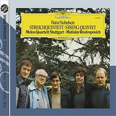 슈베르트 : 현악 오중주 (Schubert : String Quintet in C, D.956)(CD) - Mstislav Rostropovich