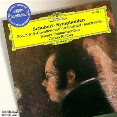 슈베르트: 교향곡 3번, 8번 '미완성' (Schubert : Symphonies 3 & 8 'Unfinished' )(CD) - Carlos Kleiber