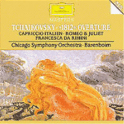 차이코프스키 : 1812년 서곡, 이탈리아 기상곡 (Tchaikovsky : Romeo and Juliet, Francesca Da Rimini Op.32 & Ouverture Solennelle 1812 Op.49)(CD) - Daniel Barenboim