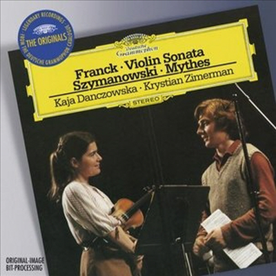 프랑크 : 바이올린 소나타, 시마노프스키 : 신화 (Franck : Violin Sonta, Szymanowski : Mythes Op.30)(CD) - Kaja Danczowska