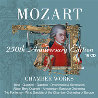 모차르트 : 실내악 작품집 - 250주년 기념 에디션 (Mozart : Chamber Works - 250th Anniversary Edition) (16CD) - Nikolaus Harnoncourt