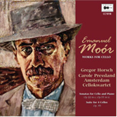 엠마누엘 무어 : 첼로를 위한 작품집 (Emanuel Moor : Works for Cello)(CD) - Gregor Horsch