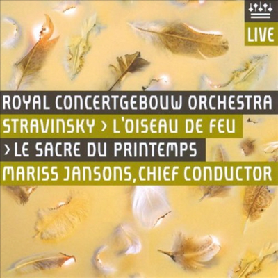 스트라빈스키 : 불새 & 봄의 제전 (Stravinsky : L'Oiseau De Feu) (SACD Hybrid) - Mariss Jansons