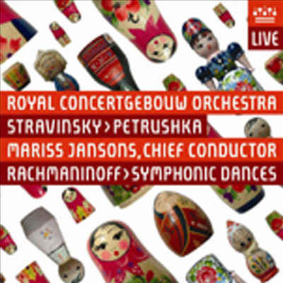 스트라빈스키 : 페트루슈카, 라흐마니노프 : 교향적 무곡 (Stravinsky : Petrushka, Rachmaninov : Symphonic Dances) (SACD Hybrid) - Mariss Jansons