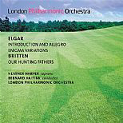 엘가 : 이니그마 변주곡, 브리튼 : 그리스도와 함께 있음을 기뻐하라 (Elgar : Enigma Variations Op.36, Our Hunting Fathers Op.8)(CD) - Bernard Haitink