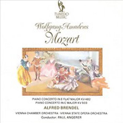 모차르트 : 피아노 협주곡 22, 25번 (Mozart : Piano Concerto No.22 K.482, No.25 K.503)(CD) - Alfred Brendel