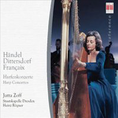 헨델, 디터르스도르프, 프랑수아: 하프 협주곡 (Handel, Dittersdorf, Francaix: Harp Concertos)(CD) - Jutta Zoff