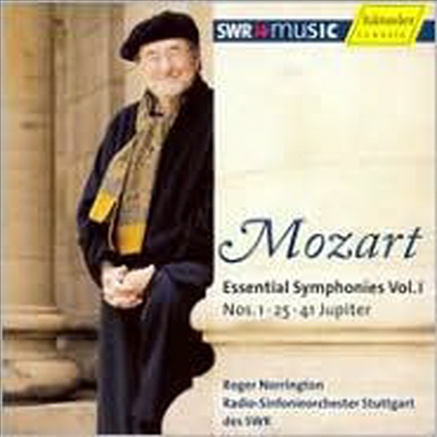 모차르트: 교향곡 1집 - 1, 25, 41번 &#39;주피터&#39; (Mozart: Symphonies, Vol. 1 - Nos.1, 25, 41 &#39;Jupiter&#39;)(CD) - Roger Norrington