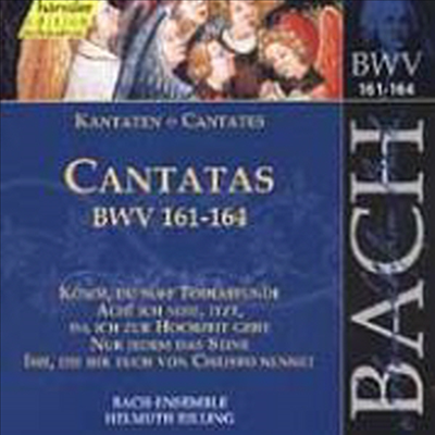 헨슬러 에디션 - 바흐 : 칸타타 BWV161-164 (Bach : Cantatas, BWV161-164)(CD) - Helmuth Rilling