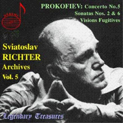 Sviatoslav Richter Archives, Vol. 5 - 프로코피에프 : 피아노 협주곡 5번, 피아노 소나타 2, 6번 (Prokofiev : Piano Concerto No.5, Piano Sonatas Nos.2, 5) - Sviatoslav Richter