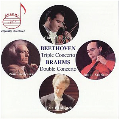 베토벤 : 삼중 협주곡 & 브람스 : 이중 협주곡 (Beethoven : Triple Concertos & Brahms : Double Concert - Christian Ferras