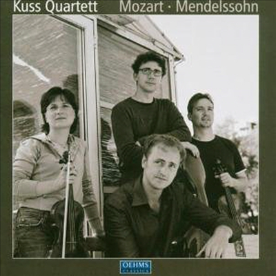 멘델스존, 모차르트 : 현악 사중주 (Mendelssohn, Mozart : String Quartets)(CD) - Kuss Quartett