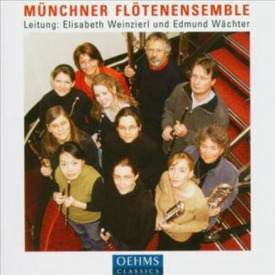 뮌헨 플루트 앙상블 - 아이네 클라이네 나흐트무지크 (Munchner Flotenensemble - Eine Kleine Nachtmusik)(CD) - Munchner Flotenensemble