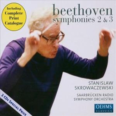 베토벤 : 교향곡 2, 3번 &#39;영웅&#39; (Beethoven : Symphony No.2 Op.36, No.3 Op.55 &#39;Eroica&#39;) - Stanislaw Skrowaczewski