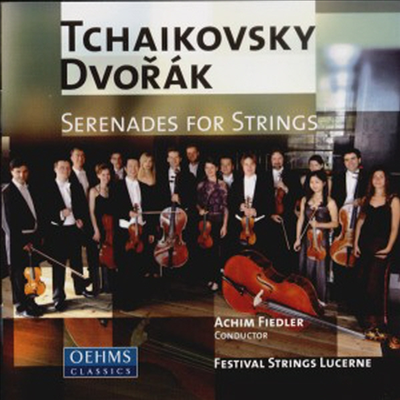 차이코프스키, 드보르작 : 현을 위한 세레나데 (Tchaikovsky : Serenade for Strings Op.48, Dvorak : Serenade for Strings Op.22)(CD) - Achim Fuedler