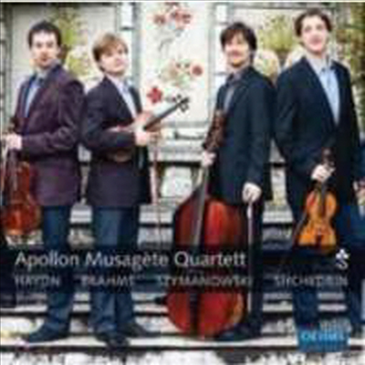 하이든, 브람스, 치마노프스키, 쉬체드린 실내악 작품집 (Apollon Musagate Quartett play Haydn, Brahms, Szymanowski & Shchedrin)(CD) - Apollon Musagete Quartett