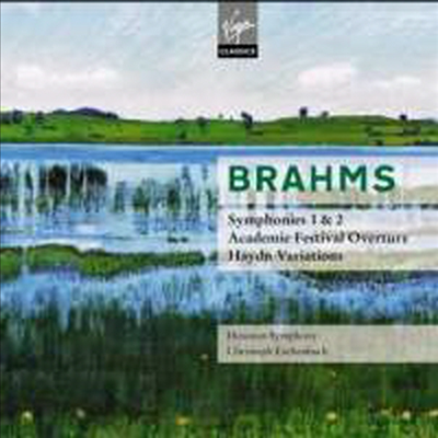 브람스: 교향곡 1, 2번, 대학 축전 서곡, 하이든 변주곡 (Brahms: Symphonies Nos.1 &amp; 2, Academic Festival Overture, Haydn Variations) (2CD) - Christopher Eschenbach