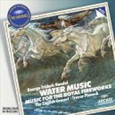 헨델 : 수상음악, 왕궁의 불꽃놀이 (Handel : Water Music &amp; Music for the Royal Fireworks)(CD) - Trevor Pinnock