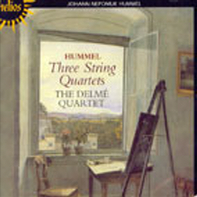 훔멜 : 세 개의 현악 사중주 (Hummel : Three Stirng Quartets)(CD) - Delme Quartet