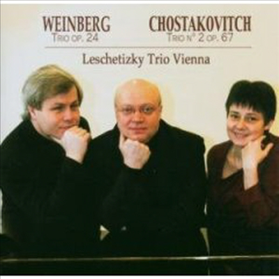 바인베르크 : 피아노 삼중주, 쇼스타코비치 : 피아노 삼중주 2번 (Weinberg : Piano Trio Op.24, Shostakovich : Trio No.2 Op.67) - Leschetizky Trio Wien