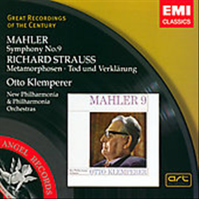 말러: 교향곡 9번, R. 슈트라우스: 메타모르포젠, 죽음과 변용 (Mahler: Symphony No.9, R. Strauss: Metamorphosen, Tod und Verklarung) (2CD) - Otto Klemperer