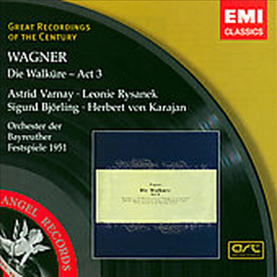 바그너 : 발퀴레 3막 (Wagner : Die Walkure Act 3)(CD) - Herbert Karajan