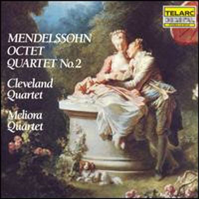 멘델스존 : 현악 팔중주, 현악 사중주 2번 (Mendelssohn : Octet, Quartet No.2)(CD) - Cleveland Quartet