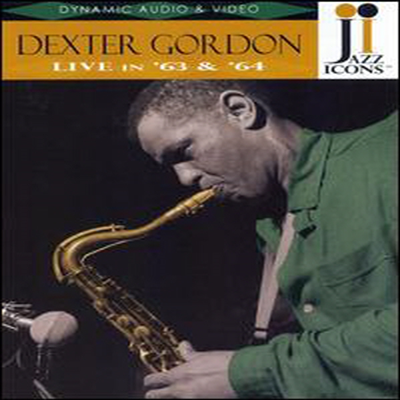 Dexter Gordon - Jazz Icons: Dexter Gordon Live in &#39;63 &amp; &#39;64 (DVD)(2007) (Black &amp; White)