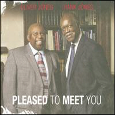 Oliver Jones &amp; Hank Jones - Pleased to Meet You (CD)