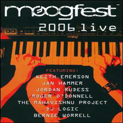 Keith Emerson / Jordan Rudess / Jan Hammer / Bernie Worrell - Moogfest 2006: Live (지역코드1)(DVD)(2006)