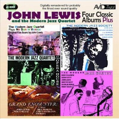 John Lewis & Modern Jazz Quartet - Four Classic Albums (Remastered)(2CD)