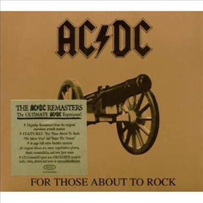 [수입] AC/DC - For Those About To Rock (Special Edition)(엠보싱 Digipack)(CD)