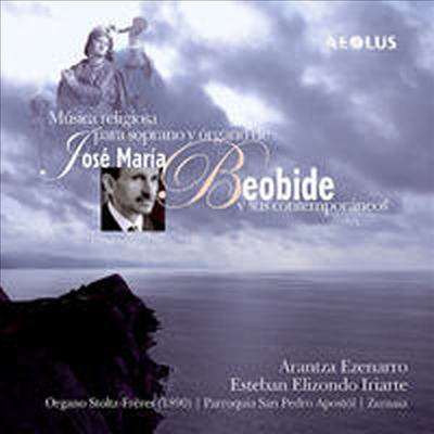 Jose Maria Beobide : Musica religiosa para soprano y organo (CD) - Esteban Elizondo Iriarte