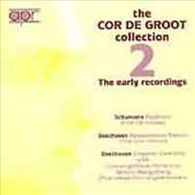 베토벤 : 피아노 소나타 23번, 피아노 협주곡 5번 (The Cor De Groot Collection Volume 1 - The Early Recordings)(CD) - Cor De Groot