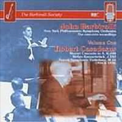 프랑크 : 교향적 변주곡, 모차르트 : 피아노 협주곡 23번 (Barbirolli Society, Volume 1)(CD) - Robert Casadesus