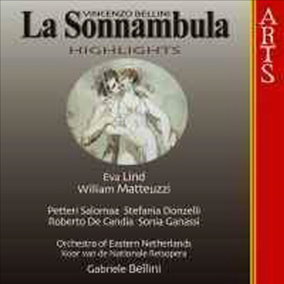 벨리니 : 몽유병의 여인 (Bellini : La Sonnambula 'Highlights')(CD) - Gabriele Bellini